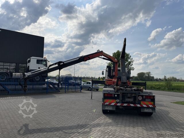 Sistema de brazo de gancho DAF CF85.340  6x4  / Full Steel / Manual / Palfinge...