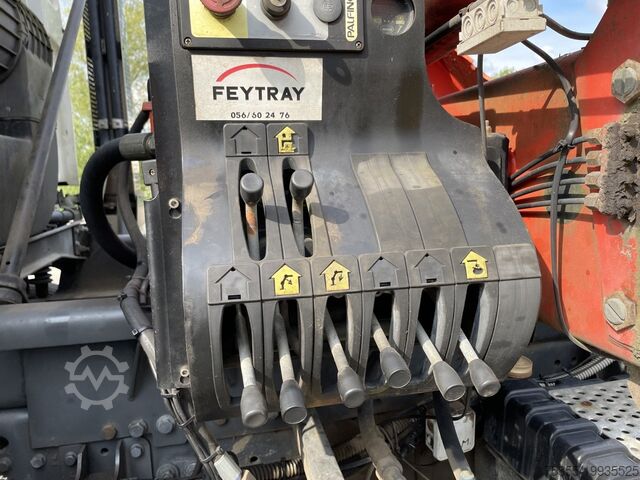Sistema de brazo de gancho DAF CF85.340  6x4  / Full Steel / Manual / Palfinge...