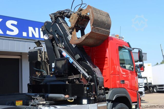 Autogru Volvo FMX 420 Kipper+Kraan H.M.F. 1943Z2 Rotor+Grijper