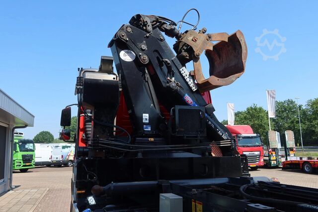 Autogru Volvo FMX 420 Kipper+Kraan H.M.F. 1943Z2 Rotor+Grijper