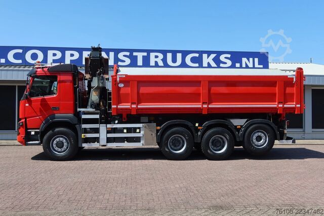 Autogru Volvo FMX 420 Kipper+Kraan H.M.F. 1943Z2 Rotor+Grijper