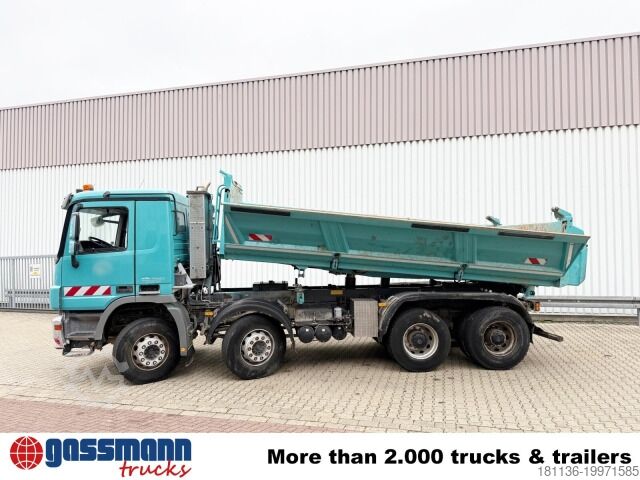 Pašizgāzējs kravas automašīna Mercedes-Benz Actros 3241 K 8x4/4, Bordmatik