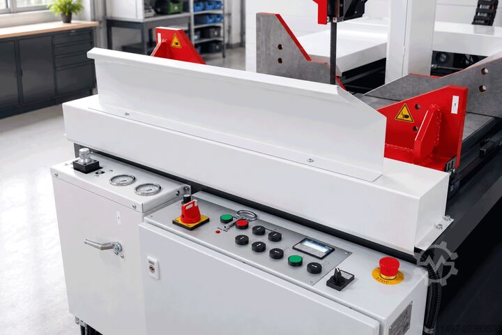 Vertikali įstrižainės juostinė pjūklas Sägemaschinenfabrik Bauer GmbH VG 450 L