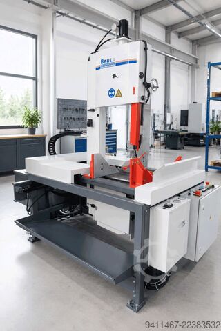 Vertikali įstrižainės juostinė pjūklas Sägemaschinenfabrik Bauer GmbH VG 450 L