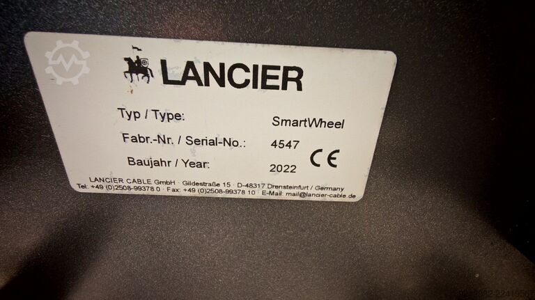 Einblasgerät Einjetten Glasfaserkabel Lancier Smart Wheel 79000