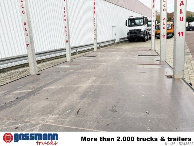 Открытый полуприцеп с тентом Schröder SCHROEDER ST1024P4-13,6, Rungen anlegbar