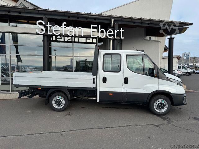 משאית שטוחה כפולה Iveco Daily 35S14 *R.3450mm*AHK*PDC*