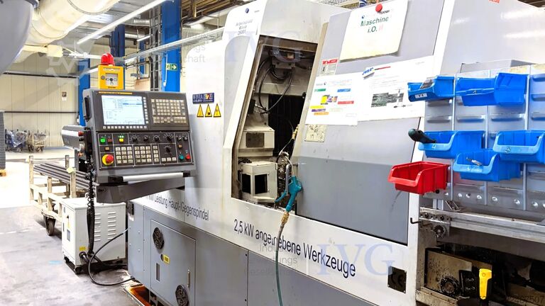 CNC-langrennisnig með stönghlaðara WIVIA W428