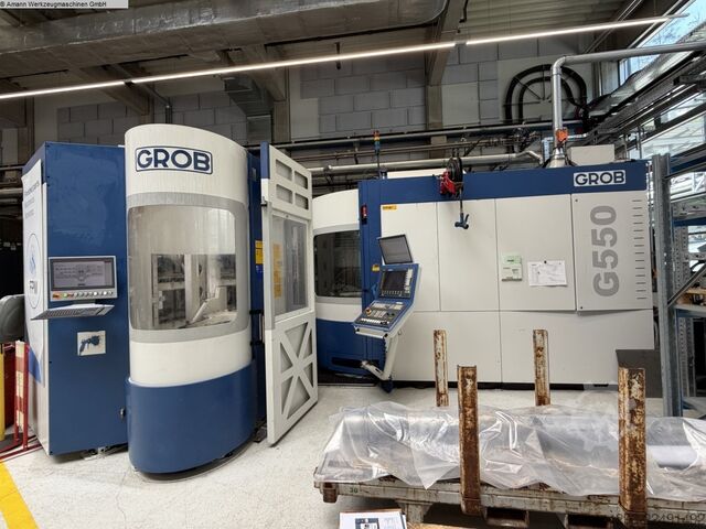 Pusat permesinan - universal GROB-WERKE G550