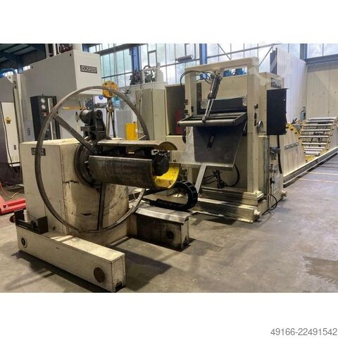 Decoiler straightening machine LORENZ HH 7500.1-BRM50/820.7BA-BÜU-5