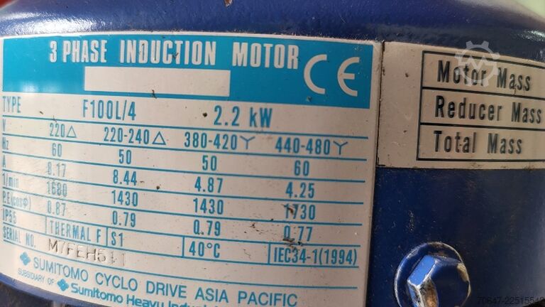 Beistellmühle 2,2 kW Castin Machinery CAS-20