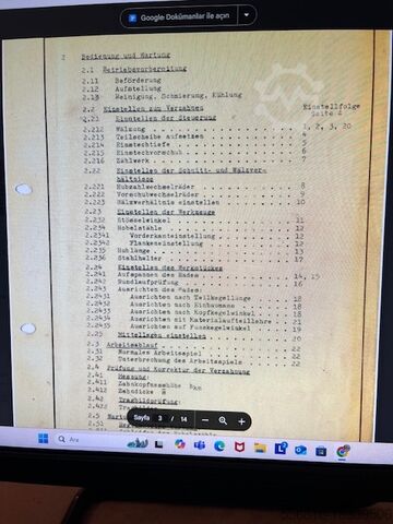 Kegelradhobelmaschine HEIDENREICH&HARBECK 12H
