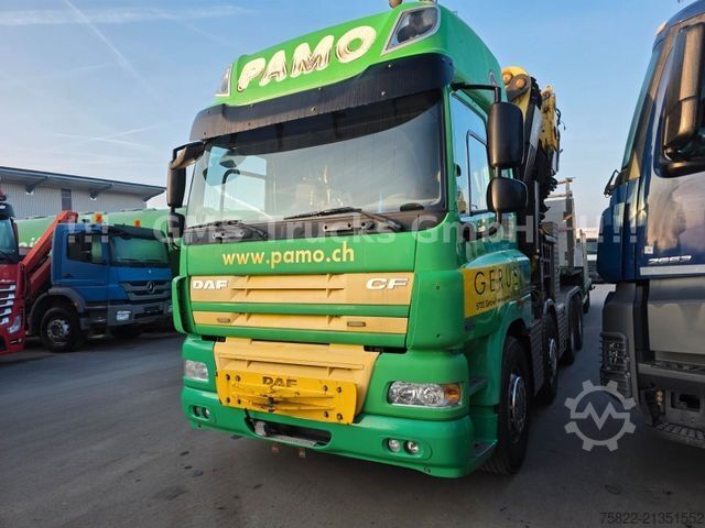 Kraan yang dipasang pada lori DAF CF 510 /8X4/ 40m Kran Effer + Man basket+Lowbed