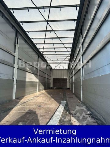 খোলা আধা-ট্রেলার সঙ্গে তারপুলিন KRONE SD - Profi Liner-PK-SAF-Bordwandsieder-Rungen