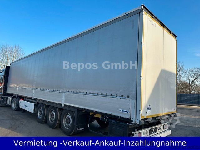 খোলা আধা-ট্রেলার সঙ্গে তারপুলিন KRONE SD - Profi Liner-PK-SAF-Bordwandsieder-Rungen