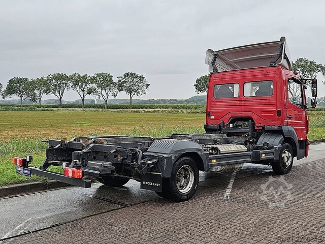 Transporte de contenedores MERCEDES-BENZ ATEGO 816 WB 362 AIRCO GERMAN