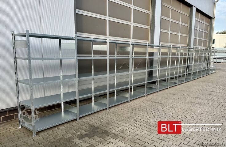 модульна полиця ca. 15,06 lfm. Fachbodenregal META H: 200 cm , T: 60 cm , 150 kg pro Ebene