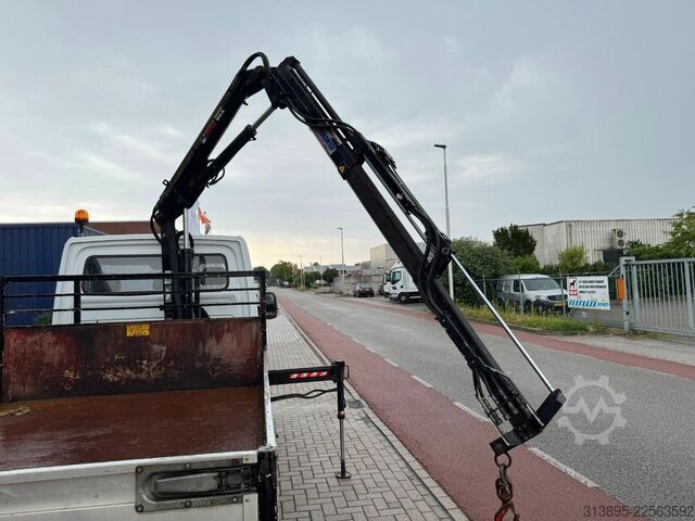 Camion de gunoi Mercedes-Benz 513 CDI, Crane Hiab 022-2 kipper