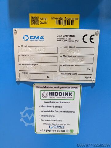 Univerzalni obradni centar CMA Maschinen GmbH GRD 4514