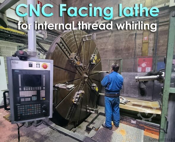 WMW Zerbst CNC internal thread lathe Ã˜ 4000 mm