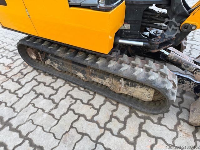 迷你挖掘机 JCB 16C-1 /2022 BJ/ 847 H / verbr. Laufwerk/2xLöffel