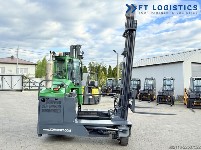 Xe nâng bốn hướng Combilift C4500 GAS DUPLEX 5500 FORK POSITIONER