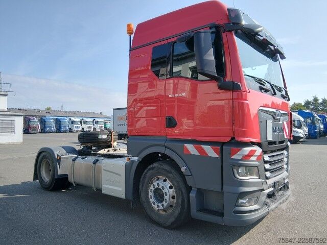 стандартний тягач MAN TGX 18.470 BL Kipphydraulik Retarder Alu