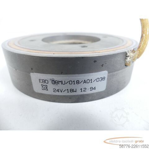 Komponen ZF Friedrichshafen ZF EBD 08MU/018/A01/038 Magnetspule 24V DC 18W
