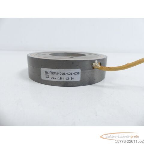 Komponen ZF Friedrichshafen ZF EBD 08MU/018/A01/038 Magnetspule 24V DC 18W