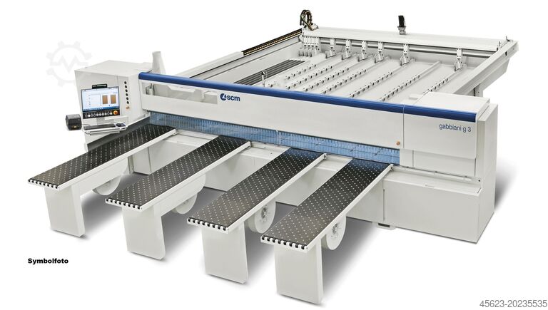 High-performance panel dividing saw SCM Gabbiani G 3