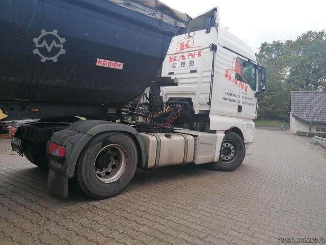 Tracteur MAN TGX 18.480 4x2 BLS WITH TIPPER HYDRAULIC AND GOOD TIRES