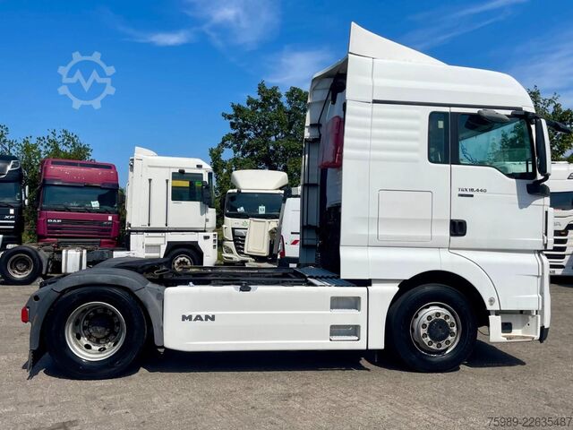 Standartinis-SZM MAN TGX 18.440 EURO5 RETARDER, 2X FUEL TANK, FRIGO