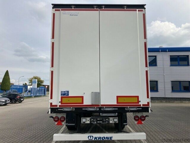 Ανοιχτό ημιρυμουλκούμενο με μουσαμά Krone City Profi Liner SZP 18 eLNZ4-CS