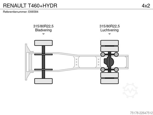 标准-SZM RENAULT T460+HYDR