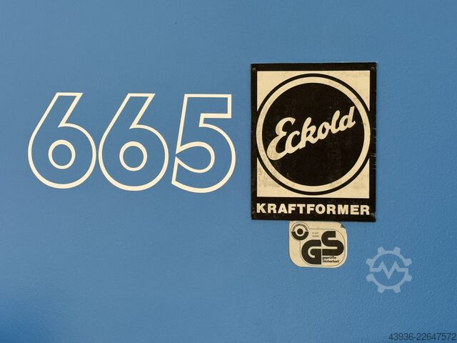 Eckold spēkmašīna KF 665 Gigant WALTER ECKOLD KF 665 Gigant