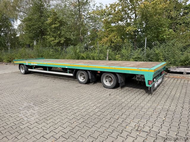 Низкорамный прицеп Müller-Mitteltal TP 24,0  3 Achs Jumbo Prischen 9,40 m, Wenig Benutzt