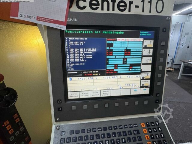 Töötlemiskeskus - vertikaalne VICTOR Vcenter 110