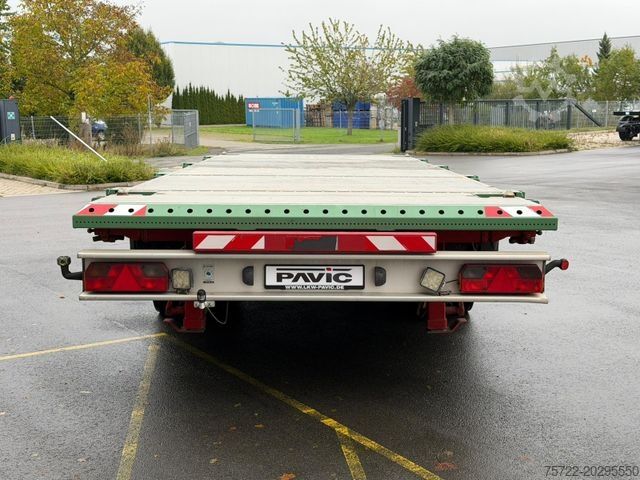 Otvorený príves WECON AWZ 218 LZ Containerpritschen-Anhänger