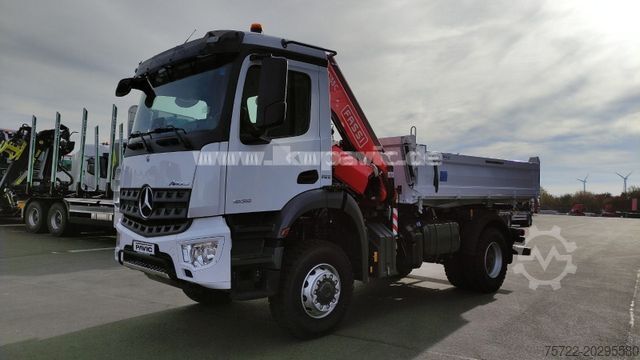 Të tjerët MERCEDES-BENZ AROCS 1835/4x4/3S-KIPPER/FASSI/SOFORT VERFÜGBAR