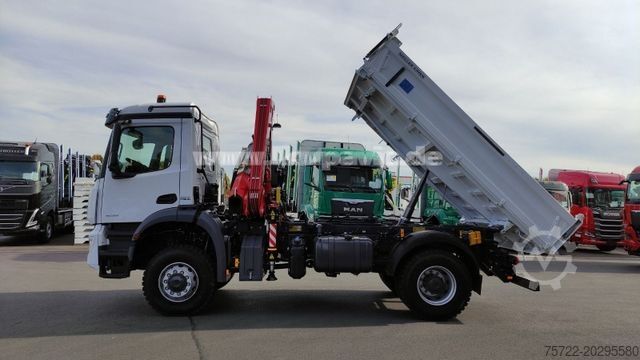 Të tjerët MERCEDES-BENZ AROCS 1835/4x4/3S-KIPPER/FASSI/SOFORT VERFÜGBAR