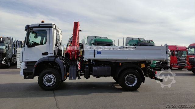 Të tjerët MERCEDES-BENZ AROCS 1835/4x4/3S-KIPPER/FASSI/SOFORT VERFÜGBAR
