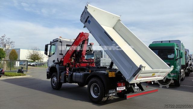 Të tjerët MERCEDES-BENZ AROCS 1835/4x4/3S-KIPPER/FASSI/SOFORT VERFÜGBAR