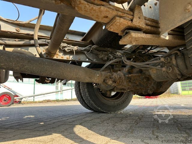 Trojstranný sklápač dodávka MAN LE 180 / Meiller / Palfinger PK 6500 + Greifer