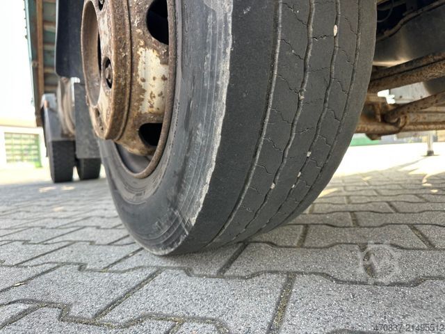 Trojstranný sklápač dodávka MAN LE 180 / Meiller / Palfinger PK 6500 + Greifer