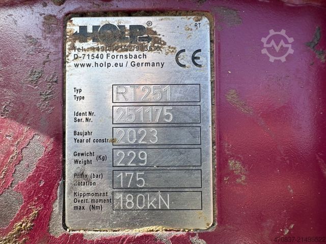 Mobilbagger DOOSAN DX 165W-5 / Rototilt **Löffelpaket**