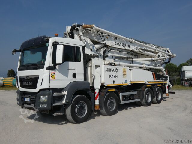 コンクリートポンプ車 MAN TGS 35.460