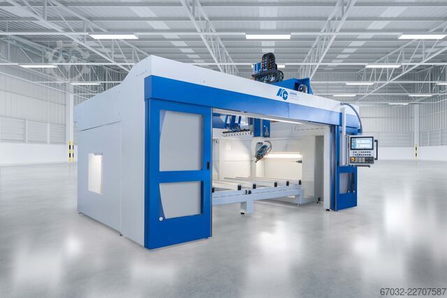 آلة طحن CNC ذات 5 محاور HG GRIMME SysTech GmbH 5-Achs CNC Fräsmaschine G-S-F(35-15)/U
