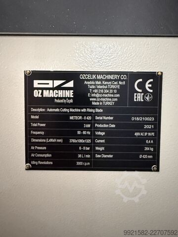  OZ MACHINE METEOR - II 420