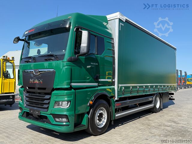 Lastbil med presenning MAN 18.470 / 19 PALLETS / NEW MODEL