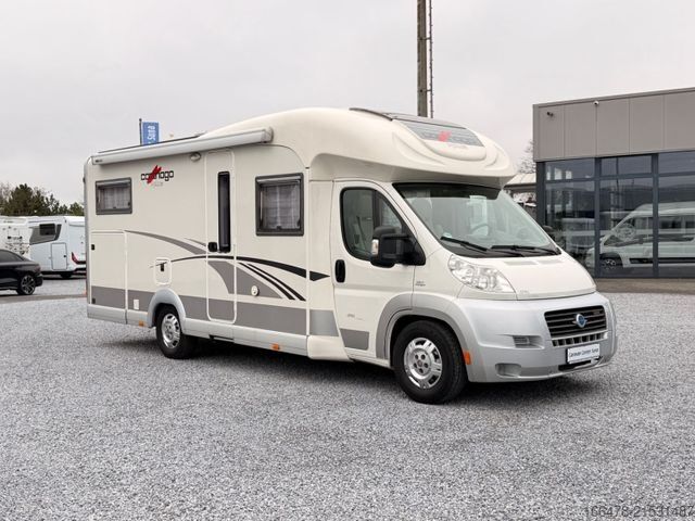 Caravana semiintegrada CARTHAGO Chic C-Line T plus 4.8 *Einzelbetten-Hubbett*